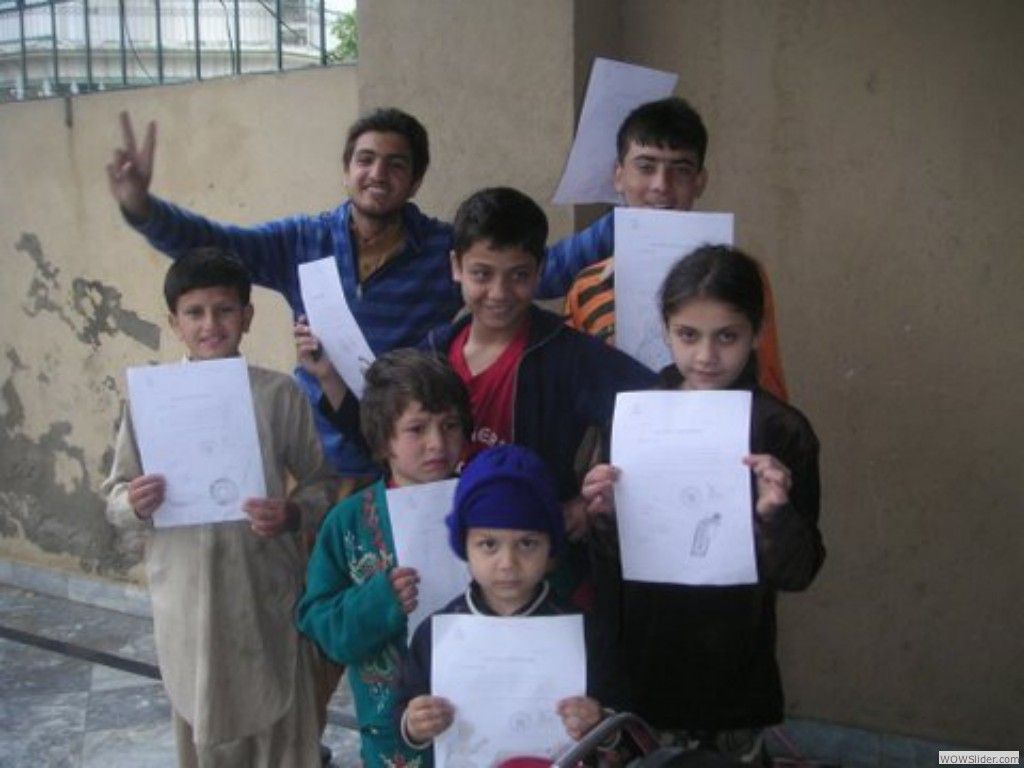 Kalash Children at Hostel