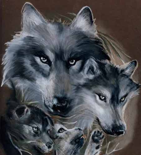 Images Painting on Wolf Videos You Tube