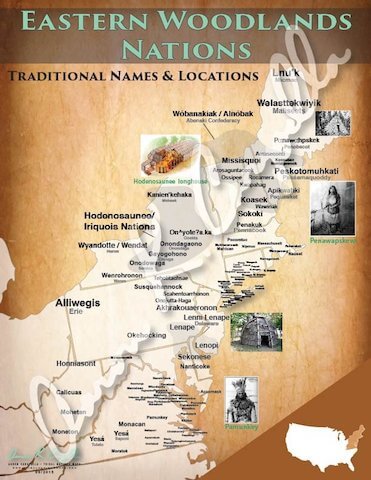 Ramapough Lenape Indian Nation Ancestry Chart